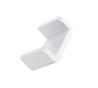 Ipetboom Estante Organizador de Baño Flotante Jabón y Cosméticos Estante de Pared de PVC Soporte Decorativo para Baño Almacenamiento sin Herramientas