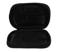 Ipetboom Estuche Organizador Rígido Para Sangre y Presión 1 Unidad Bolso Compacto Negro Transporte Portátil Almacenamiento Médico Práctico Para Diabetes Uso Diario Público Adulto