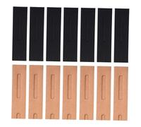Ipetboom Estuche Plegable para Bolígrafos Kraft 30 Unidades Negro y Papel Kraft, Funda Individual Resistente para Oficina y Escuela, Obsequio Navidad y Cumpleaños, Uso Varios Estilos