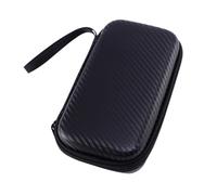 Ipetboom Estuche Protector Portátil EVA para Termómetro Negro Resistente Impactos y Arañazos Bolsa de Almacenamiento Compacta para Viaje con Superficie Interior Suave