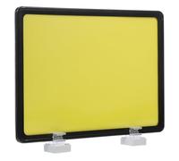 Ipetboom Etiquetas Magnéticas para Estanterías A4 Marco Negro Pizarra Blanca Magnética Soporte Resistente al Desgaste 2 Bases Multifunción para Clasificación Almacén y Gestión de