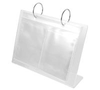 Ipetboom Expositor De Arte De Uñas Para Pegatinas De Uñas Álbum De Colección De Calcomanías Organizador De Stickers Libro De Pegatinas Para Salones y Coleccionistas