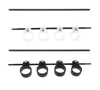 Ipetboom Extensor de Dedos Ajustable para Guitarra y Otros Instrumentos 2 Piezas en Negro y Tamaño Grande Herramienta para Entrenamiento y Práctica de Acordes Accesorio para