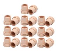 Ipetboom Extintor para Moxibustión de Madera 20 Piezas para Varillas de 1.8 Cm Resistente al Calor Seguro Uso en Terapia de Acupuntura y Masaje Tradicional Hogar