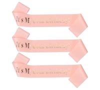 Ipetboom Faja de Cumpleaños 60 Años para Mujer, Banda de Fiesta Dorada Ajustable, Accesorio para Eventos y Decoraciones de Cumpleaños, Pack de 3 Unidades, Suministros para