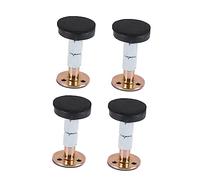 Ipetboom Fijadores De Cabecera De Metal Ajustables 47-64 Mm, Estabilizadores Antisalpicaduras Resistentes, Herramienta Antideslizante Para Mesitas De Noche, Hogar y Dormitorio, Set De 4 Piezas