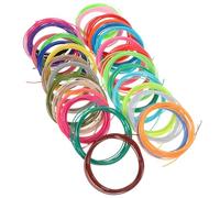 Ipetboom Filamento para Impresora 3D Pcl de Baja Temperatura 175 MM 3 Metros 30 Colores Recambios para Bolígrafo 3D Suministros de Impresión Profesional para Fabricación Aditiva