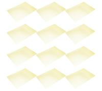 Ipetboom Filtros de Gel de Luz Transparentes PVC 0,3 Mm 12 Piezas para Iluminación Fotográfica Profesionales, Flexible y Resistente, para Estudios, Teatro y Eventos, Color Amarillo