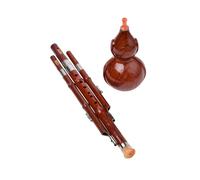 Ipetboom Flauta de Cucurbitáceas Fácil de Aprender Hulusi Tradicional de Baquelita Abs Pronunciación Precisa para Principiantes en Práctica Diaria