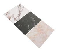Ipetboom Fondo Fotografía Producto Efecto Mármol de PVC, 3 Piezas Reutilizables Diseño Delicado y Resistente a Arrugas para Fotos de Joyería y Productos