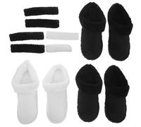Ipetboom Forros de Felpa Lavables para Zuecos 3 Pares Forro Térmico Desmontable, Plantillas Cálidas para Interior y Exterior, Insertos Suaves para Pantuflas y Botas Invierno Unisex