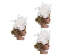 Ipetboom Fuente 3Pcs Accesorios Moda Mujer Diademas Negras