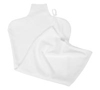 Ipetboom Funda Elástica para Maniquí Hombros Anchos Tejido de Punto Blanco Grueso Tamaño Medio para Exhibición de Moda y Sastrería Funda Flexible para Boutique y Estilistas