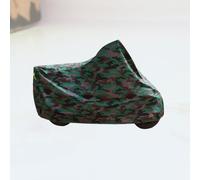 Ipetboom Funda para Motocicleta y Resistente al Sol Talla Xl Color Verde Camuflaje Protección contra Lluvia y Polvo para Bicicleta y Moto Orificio Antirrobo y Ajuste para Rueda