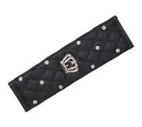 Ipetboom Funda Protectora de Coche, Almohadón Blando de Cuero Duradero, Hombreras para Asientos, Cubierta para Adultos Cierre de Gancho y Bucle, Accesorios Automotrices