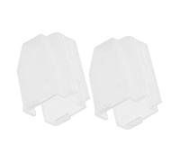 Ipetboom Funda Protectora De Plástico Para Aguja De Tocadiscos, 2 Piezas, Color Negro, Cubierta Resistente Contra Polvo Para Cartuchos De Vinilo, Accesorio Adecuado Para Equipo Dj y Música Electrónica