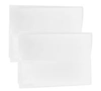 Ipetboom Funda Protectora Transparente para Libros A5 Película Gruesa Antirrayas para Álbumes de Recortes Pack 2 Unidades Cubierta Resistente al Desgaste para Cuadernos