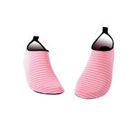 Ipetboom Fundas Antideslizantes para Zapatos De Silicona Calcetines De Salón para Deportes Yoga Fitness Calcetines De Yoga para Interiores Color Rosa