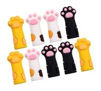 Ipetboom Fundas de Silicona Antideslizantes Ligeras y Protectoras Diseño de Dibujos Animados 9 para Tijeras de Cutícula para Manicura y Pedicura