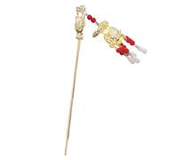 Ipetboom Galleta De Conejo Perlas y Borlas Horquilla De Para Peinados Accesorio Retro Para Recogidos De Mujer