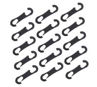 Ipetboom Ganchos De Sujeción Para Fundas De Asientos De Coche 100 Piezas, Ganchos De Plástico Planos Para Asiento De Coche, Clips Prácticos Para Fundas, Uso Versátil Para Interiores De Vehículo