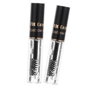 Ipetboom Gel Resistente de 10g 2 de Líquido para Transparente Cejas Unidades Aplicar Fácil Material Plástico Fijador para Maquillaje Diario