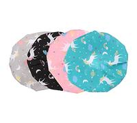 Ipetboom Gorro De Ducha Gorro De Hermoso Material Eva 4 Unidades Cómodo y Duradero