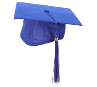 Ipetboom Gorro de Graduación Ajustable para Adultos 2026 Azul Royal Transpirable con Banda Elástica Birrete Universitario para Ceremonias Escolares y Fiestas de Graduación