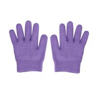 Ipetboom Guantes Gel Hidratantes Para Manos Secas y Exfoliación Cuidado Suave Con Aceite De Caléndula Diseño Morado Para Uso Diario y Regalo