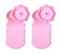 Ipetboom Herramienta para Enrollar Papel Quilling 2 Piezas, Máquina Rizadora de Plástico para Manualidades Diy, Herramienta de Filigrana para Crear Formas Onduladas y Patrones Uniformes,