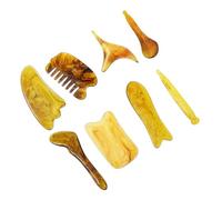 Ipetboom Herramienta para Raspar Resina de Cera de Abejas Natural para La Espalda El Cuello Los Hombros Y La Columna Vertebral Dispositivo Terapéutico