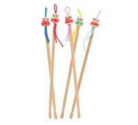 Ipetboom Herramienta Práctica y Segura Juego de 5 para Limpieza de Oídos para Eliminar Cerumen Fácil de Usar y Portátil en Varios Colores Color Aleatorio