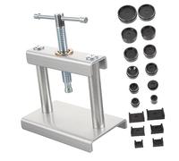 Ipetboom Herramienta Prensa Tapadera Reloj Kit Herramientas Relojero Reparación Relojes Fácil