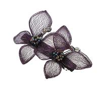 Ipetboom Horquilla de Cristal Cabello Mariposas Pinzas Pelo de Resorte para Niñas Accesorios Cabello de Boda