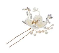 Ipetboom Horquilla De Cristal u Forma De Flor Accesorio Nupcial Elegante Para Novias Diadema De Boda Tocado Para Fiesta y Eventos Especiales
