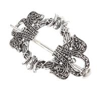 Ipetboom Horquilla de Pelo Vintage Nudo Celta y Diseño Vikingo Metálico, 1 Unidad, Tamaño Único, Accesorio Manual para Mujer y Niña, Decoración para Cabello en Eventos y Uso Diario