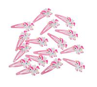 Ipetboom Horquillas Cabello Unicornio 15 Piezas Tamaño Pequeño para Niñas Decoración Liviana y Duradera Obsequio Infantil Moda Fiestas