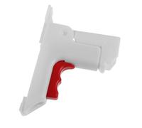 Ipetboom Interruptor de Pestillo Ajustable para Barandilla de Cama de Paciente, Mecanismo Plegable de Plástico Blanco, Kit de Herrajes para Barandilla Hospitalaria, Accesorio para Cuidado