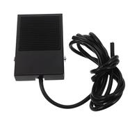 Ipetboom Interruptor de Pie Industrial Momentáneo para Máquinas Herramienta con Cable de 2 M, Pedal Eléctrico Antideslizante de Control Rápido para Herramientas Eléctricas en Entornos