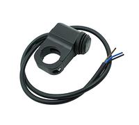 Ipetboom Interruptor de Señal de de Motocicleta con Luz Antiniebla Interruptor de Manillar de Aleación de Aluminio para Bicicletas Eléctricas y Motos Negro