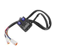 Ipetboom Interruptor Multifunción para Motocicleta y Scooter Botón de Bocina y Señal Direccional Resistente Intemperie Compatible Múltiples Modelos para Uso Diario y Modificaciones