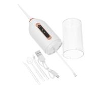 Ipetboom Irrigador Dental Portátil Recargable Mini Inalámbrico para Limpieza Bucal con Ajustables Diseño Compacto y Resistente al Agua para Viaje y Uso Casa