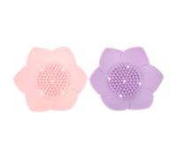 Ipetboom Jaboneras de Silicona para Baño 2 Piezas Desagüe, Soporte para Jabón Sólido Que Mantiene el Jabón Seco y Limpio, Diseño Moderno y Resistente para Ducha