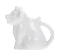 Ipetboom Jarra para Espumar Leche de Cerámica 50Ml Diseño Animal Blanco Taza Multifuncional para Café y Bebidas Práctica para Uso Doméstico y Cafeterías