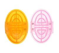 Ipetboom Juego de 2 Cepillos de Masaje Cuerpo y Vientre, Herramienta Portátil de Tpe para Aplicación Precisa de Aceite, Uso Profesional en Cuidado de Belleza