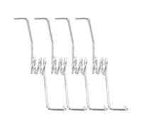 Ipetboom Juego de 4 Muelles Metálicos Reforzados para Cubo de Fregona Giratoria Resorte Derecho de Torsión Gruesa Piezas de Repuesto Duraderas para Pedal Uso Doméstico y Profesional