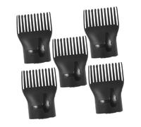 Ipetboom Juego De 5 Boquillas Para Cepillo Secador De Pelo Cepillo Redondo Peines Difusor Y Boquillas De Peinado Herramienta Para Uso En Salón.