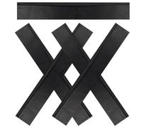 Ipetboom Juego de 5 Gomas de Repuesto para Limpiacristales de 35 CM Tiras de Caucho Flexibles para Ventanas y Puertas de Ducha Recambios Resistentes y Duraderos para Limpieza Eficaz