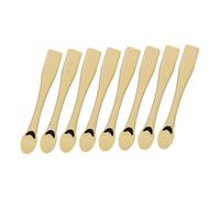 Ipetboom Juego de 8 Espátulas para El Cuidado de La Piel Cucharas para El Cuidado de La Piel para Aplicar Cremas Faciales Lociones Esencias Productos de Belleza