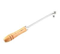 Ipetboom Juego de Herramientas Mango de Madera y Metal, Resistente y Fácil de Usar para Reparación de Mástil de Saxofón en Talleres de Reparación Musical